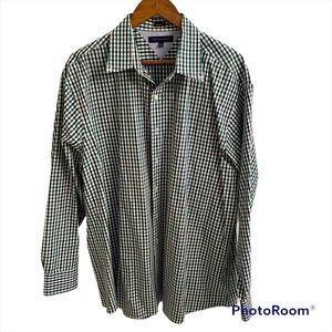Tommy Hilfiger button down long sleeve checked shirt